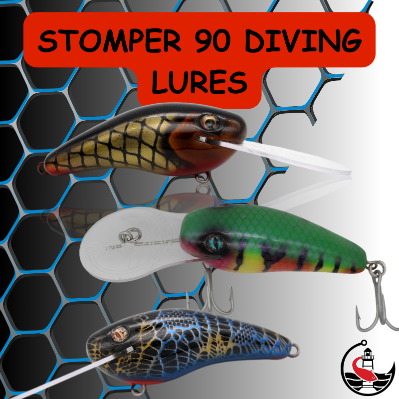 'STOMPER' Deep Diving Lure Lighthouse Lures
