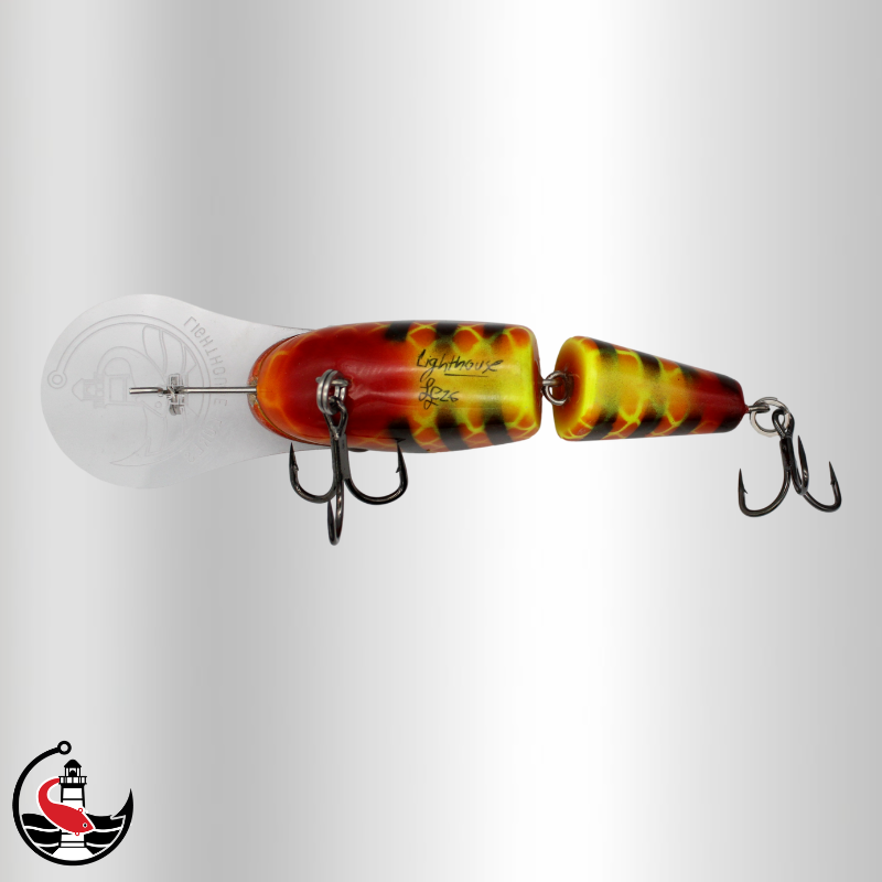 "DINO Diver 120" 120mm Deep Diver - Orange Tiger