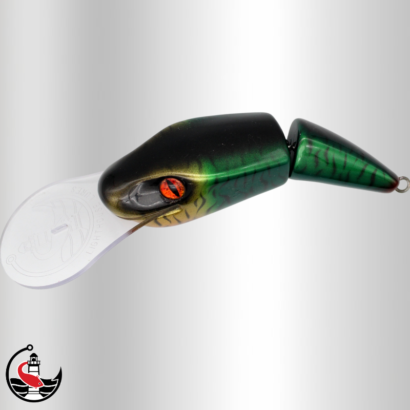 "DINO Diver" 140mm Deep Diver - Green Gremlin