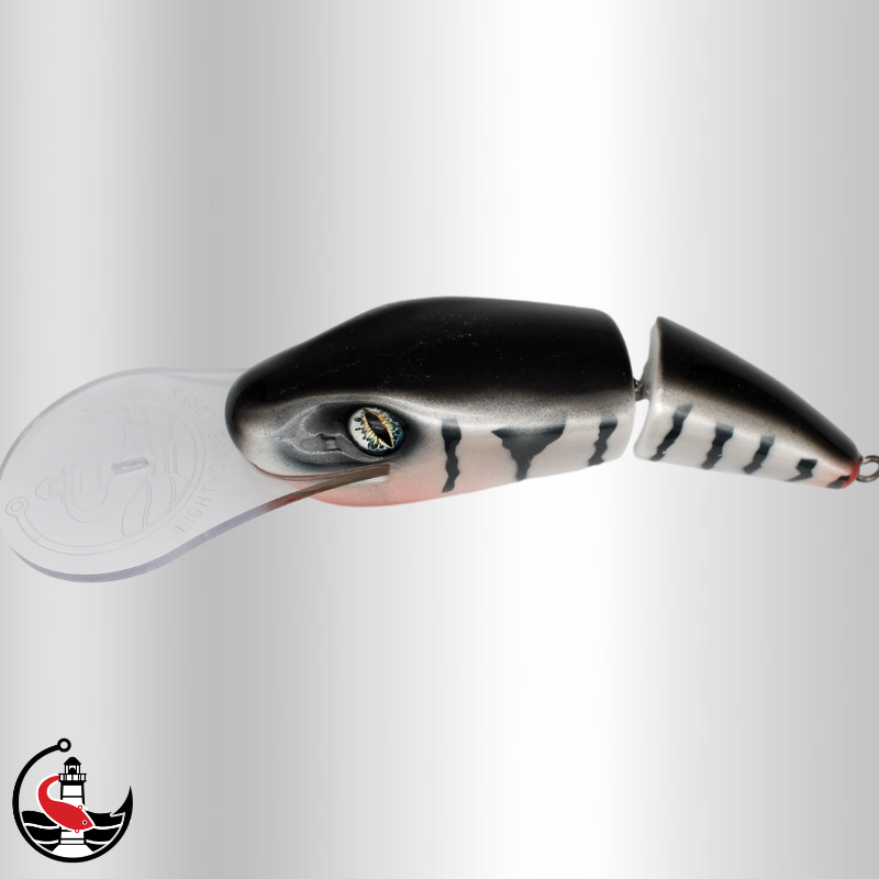 "DINO Diver 140" 140mm Deep Diver - White Ghost