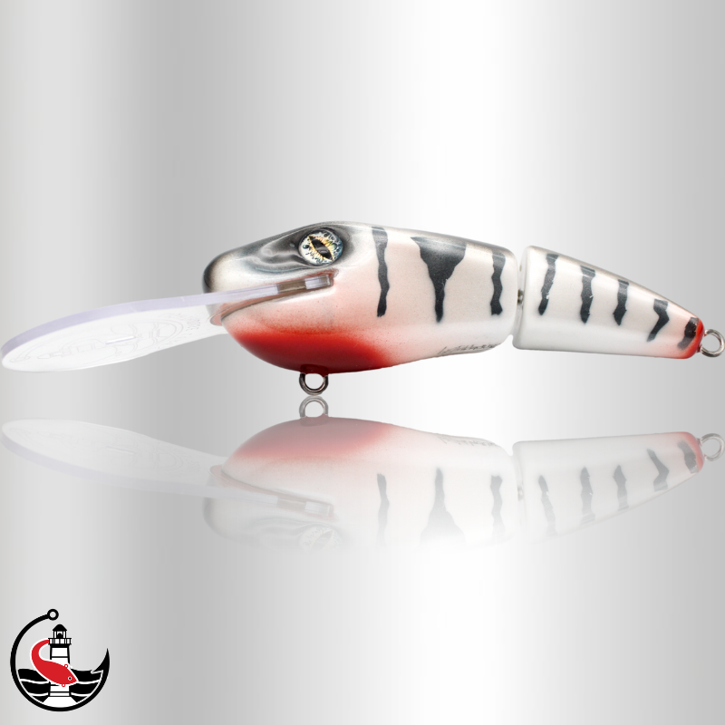 "DINO Diver 140" 140mm Deep Diver - White Ghost
