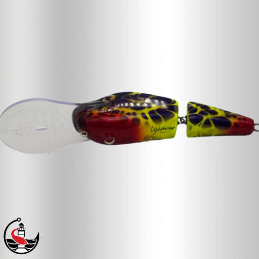 "DINO Diver 140" 140mm Deep Diver - Yellow Blast