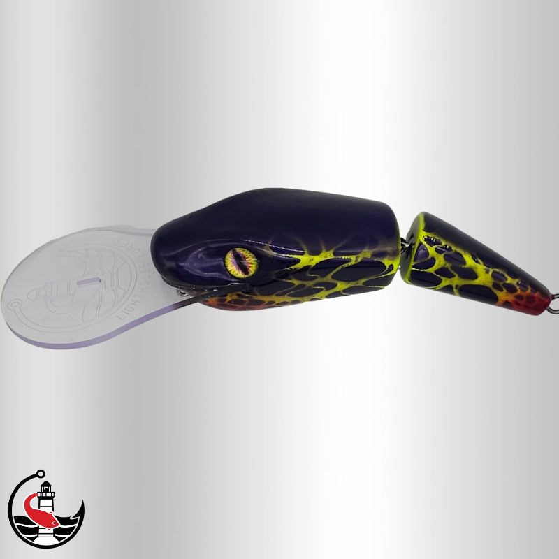 "DINO Diver 140" 140mm Deep Diver - Yellow Blast