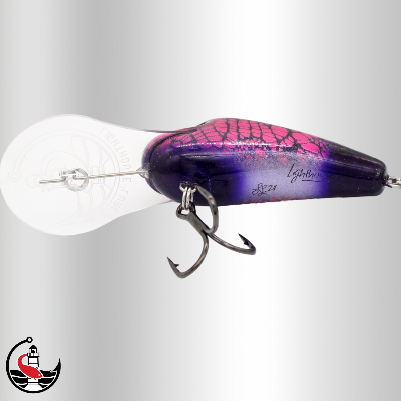 "DINO Diver" 90mm Deep Diver - Pink Gremlin