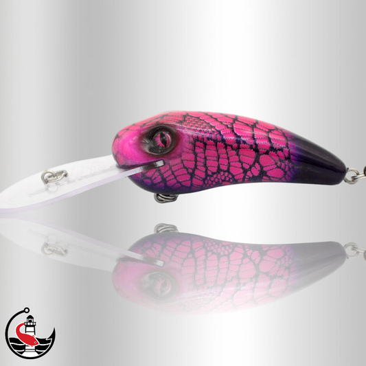 "DINO Diver" 90mm Deep Diver - Pink Gremlin