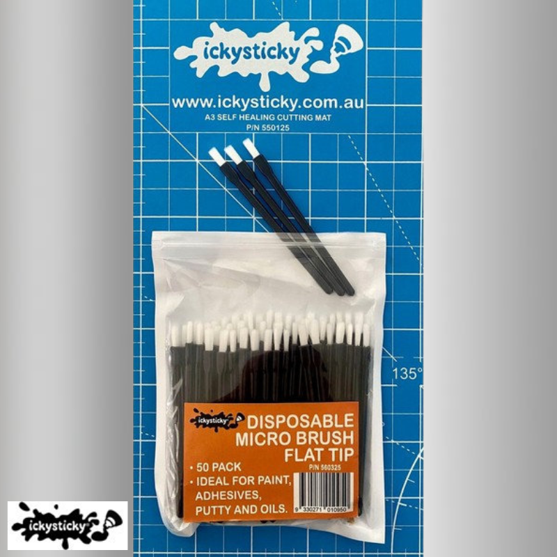 Ickysticky Disposable Micro Brushes