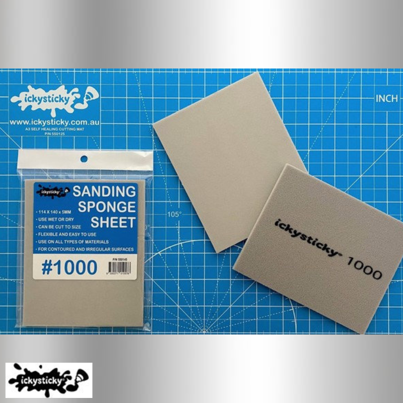 Ickysticky Sanding Sponge Sheet
