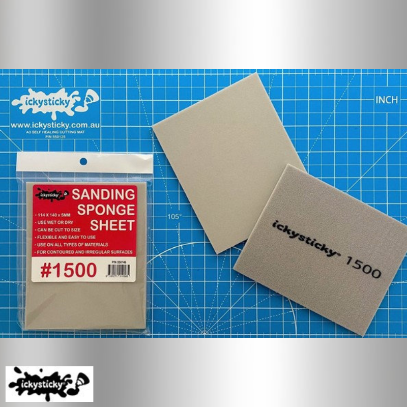 Ickysticky Sanding Sponge Sheet