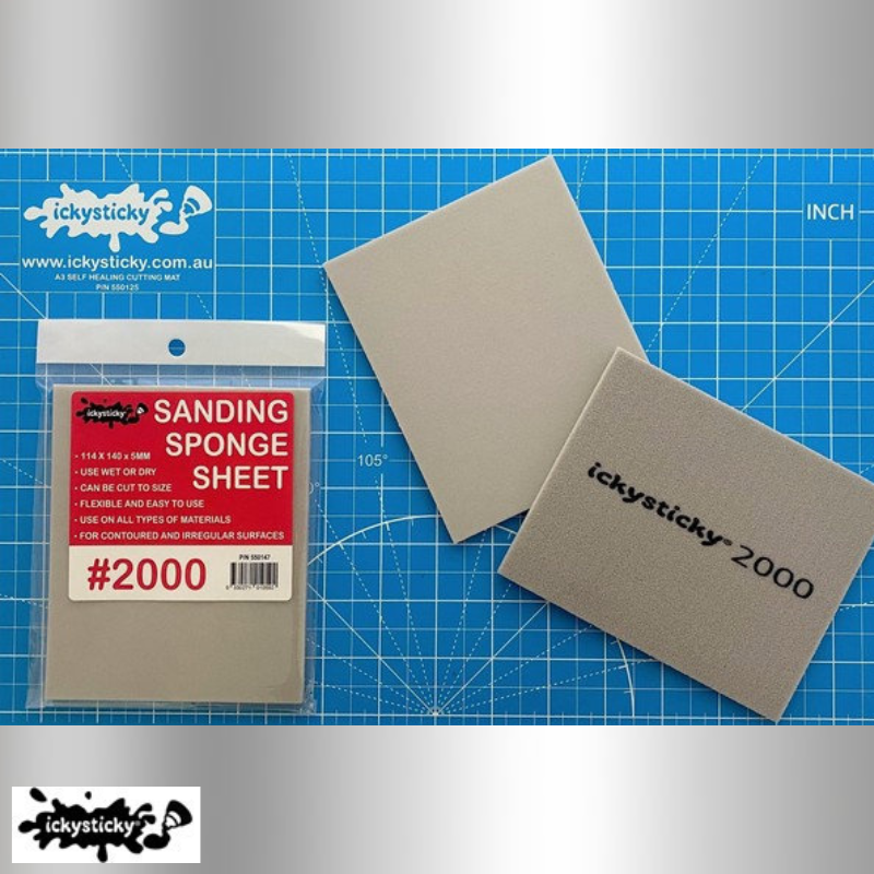 Ickysticky Sanding Sponge Sheet
