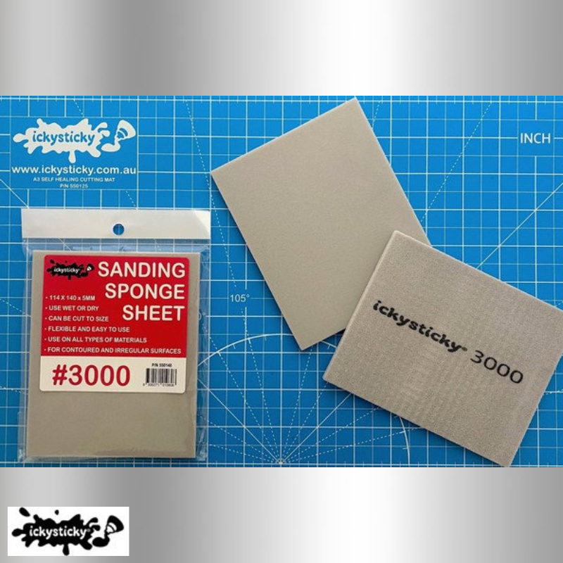 Ickysticky Sanding Sponge Sheet
