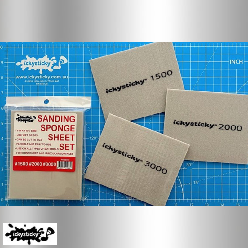 Ickysticky Sanding Sponge Sheet