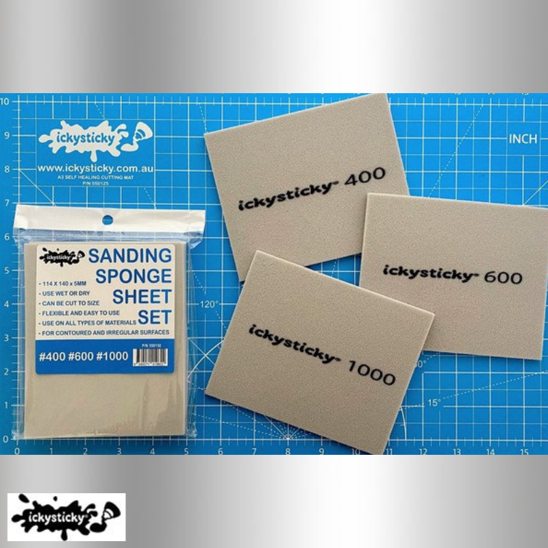 Ickysticky Sanding Sponge Sheet