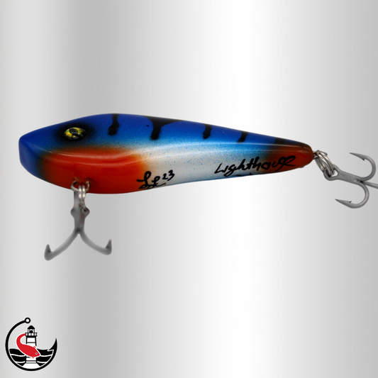 "Illuminator" IL70 70mm Vibe Lure - Blue Reflector