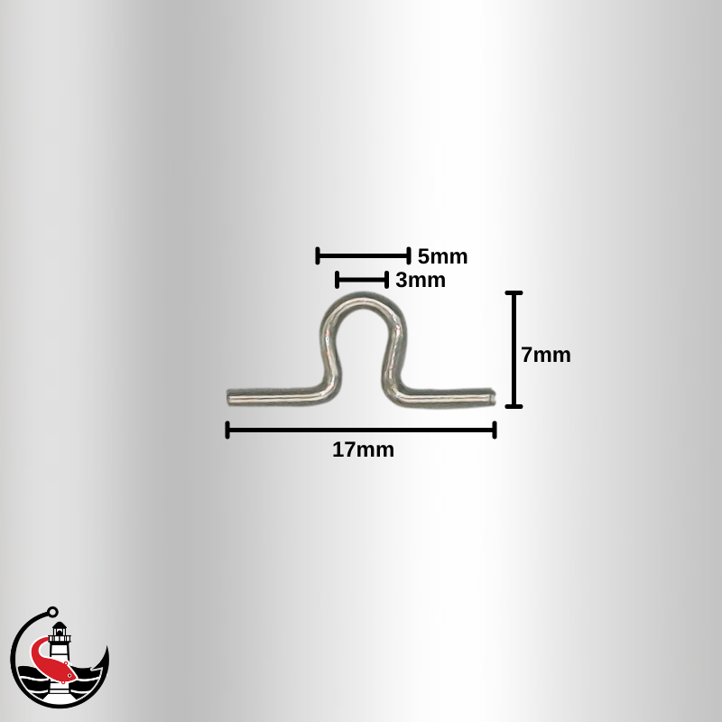 Omega Clips - 1mm Long Leg