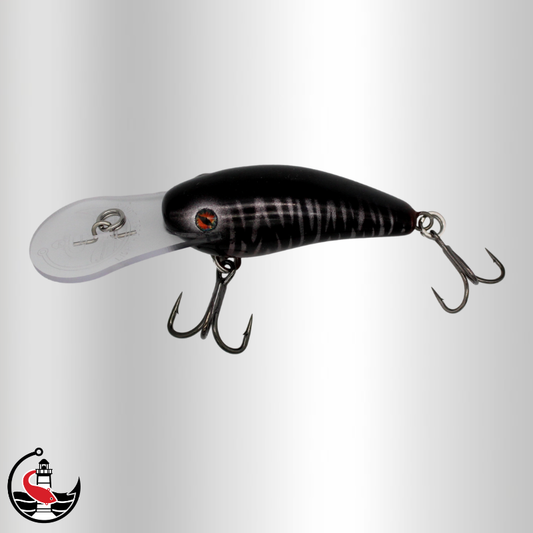 "Stomper 70" 70mm Deep Diver - Black Tiger