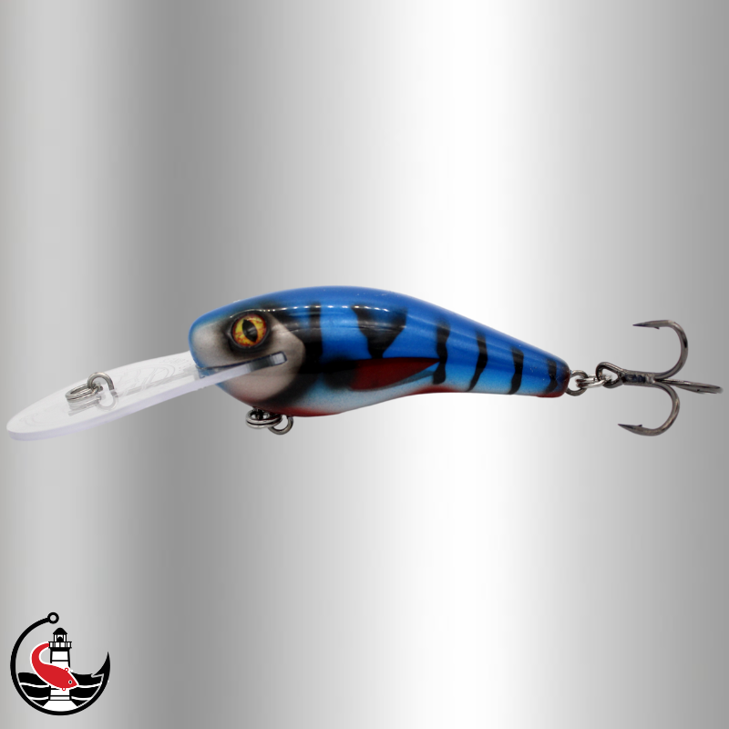 "Stomper 90" 90mm Deep Diver - Bedazzle Blue