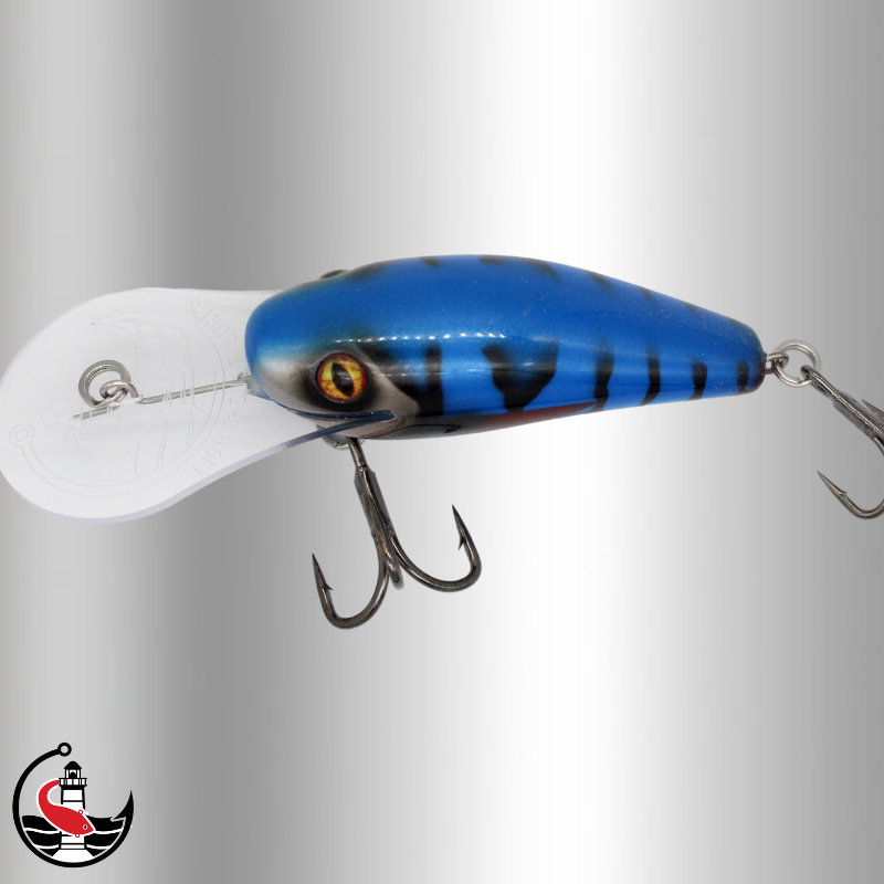"Stomper 90" 90mm Deep Diver - Bedazzle Blue