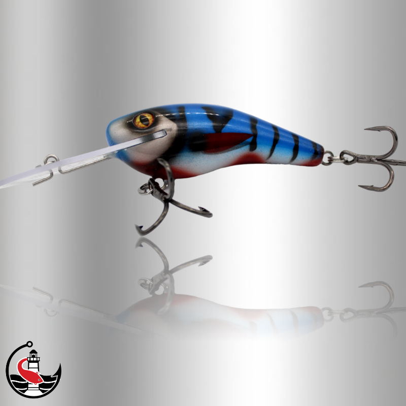 "Stomper 90" 90mm Deep Diver - Bedazzle Blue