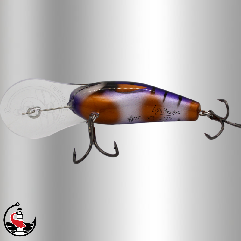 "Stomper 90" 90mm Deep Diver - Bedazzle Purple