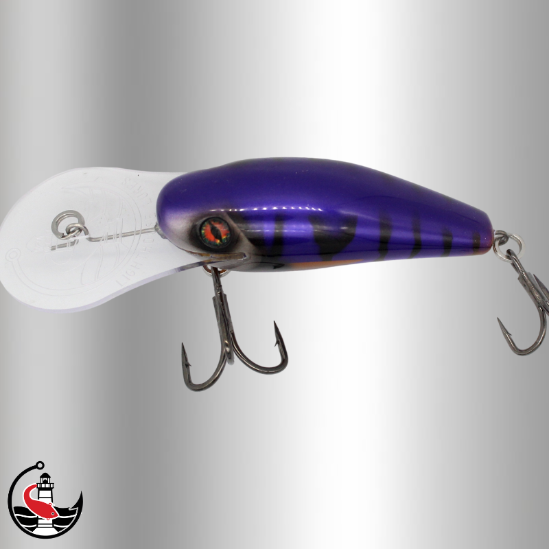 "Stomper 90" 90mm Deep Diver - Bedazzle Purple