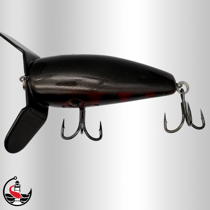 "Stormer" ST90 90mm Surface Lure - Black Devil