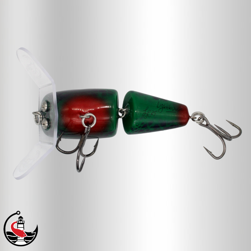 "Stormer ST90J" Jointed 90mm Surface Lure - Purple Magic