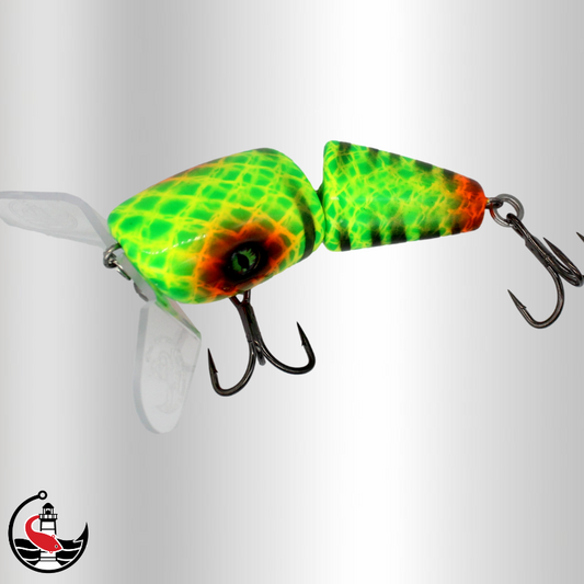 "Stormer ST90J" Jointed 90mm Surface Lure - Tricky Green