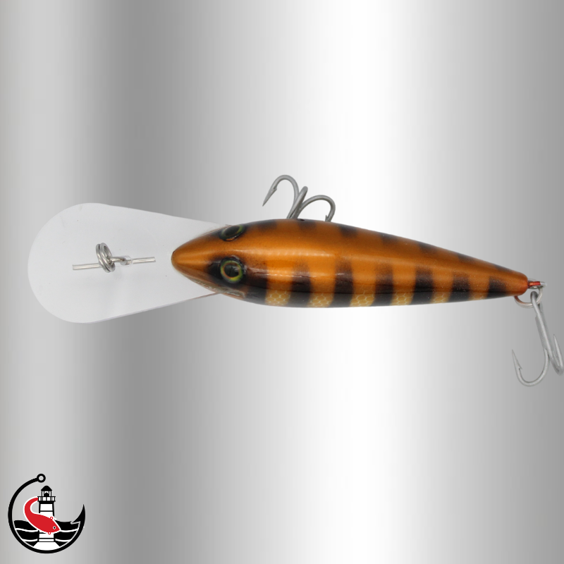 "Scorcher" LS75 75mm Deep Diver - Honey Tiger