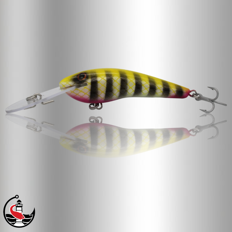 "Scorcher" LS75 75mm Deep Diver - Yellow Tiger