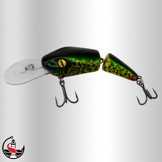 "DINO Diver 120" 120mm Deep Diver - Green Cod
