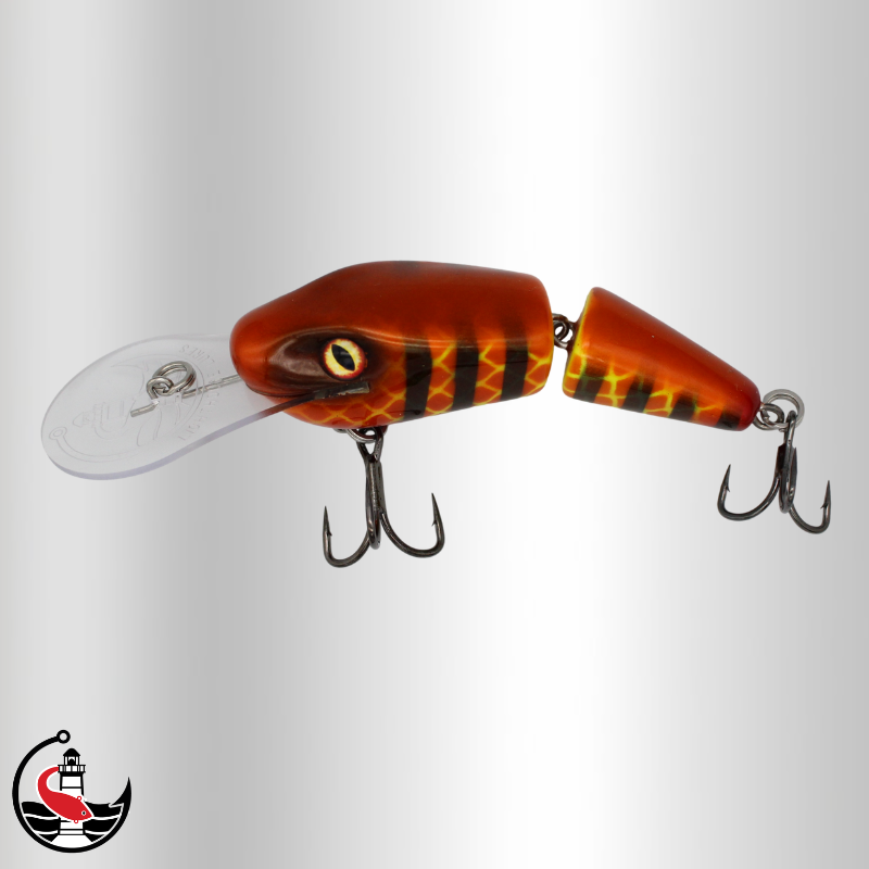 "DINO Diver 120" 120mm Deep Diver - Orange Tiger