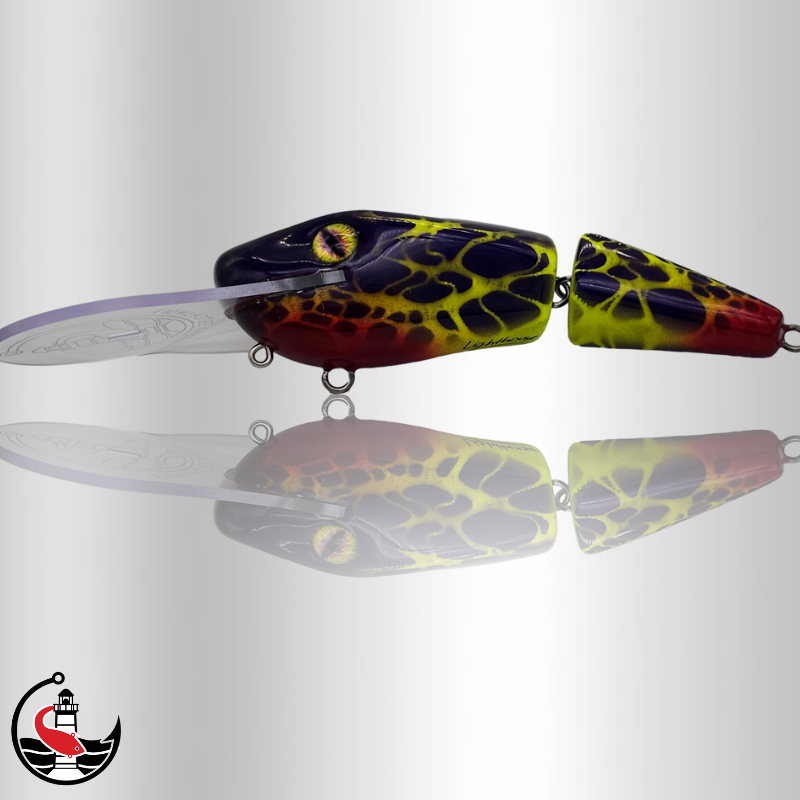 "DINO Diver 140" 140mm Deep Diver - Yellow Blast