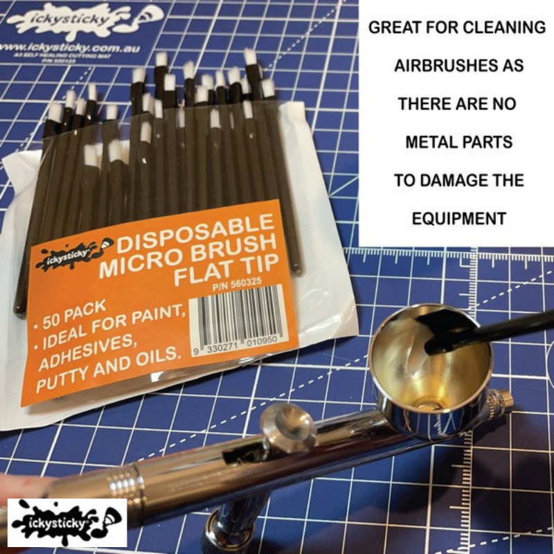 Ickysticky Disposable Micro Brushes