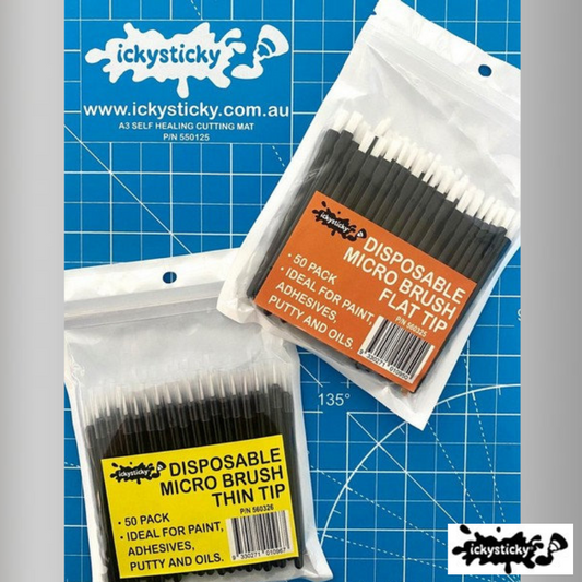 Ickysticky Disposable Micro Brushes