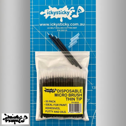 Ickysticky Disposable Micro Brushes