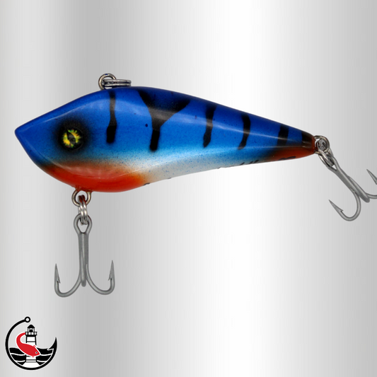 "Illuminator" IL70 70mm Vibe Lure - Blue Reflector