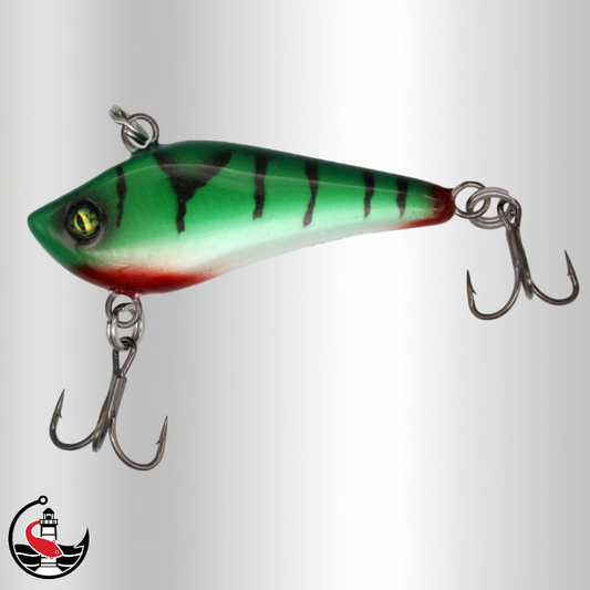 "Illuminator" IL70 70mm Vibe Lure - Green Reflector