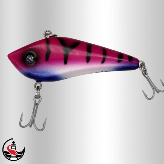 "Illuminator" IL70 70mm Vibe Lure - Pink Reflector