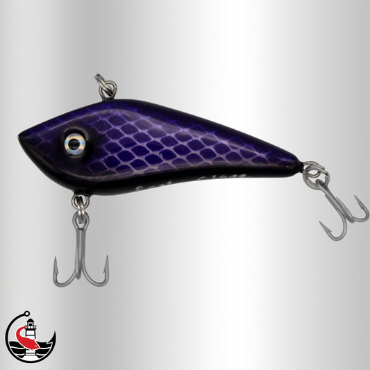 "Illuminator" IL70 70mm Vibe Lure - Purple Shine