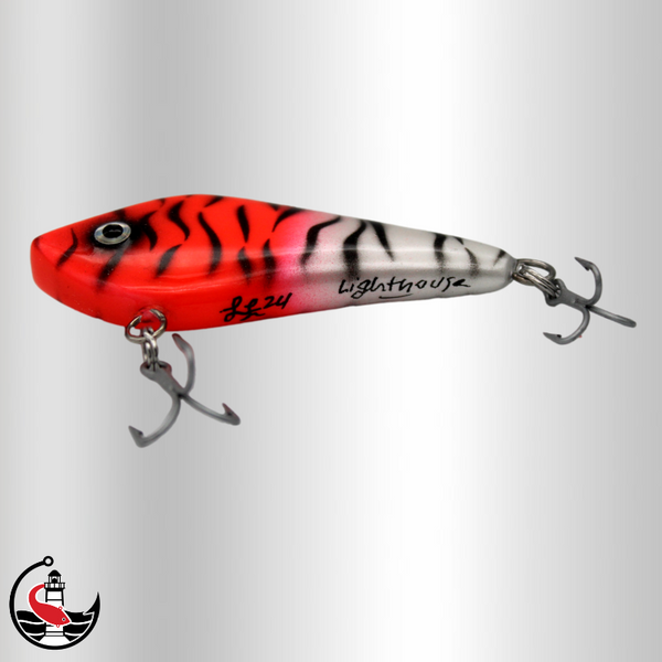 "Illuminator" IL70 70mm Vibe Lure - Red Head