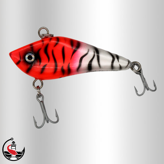 "Illuminator" IL70 70mm Vibe Lure - Red Head