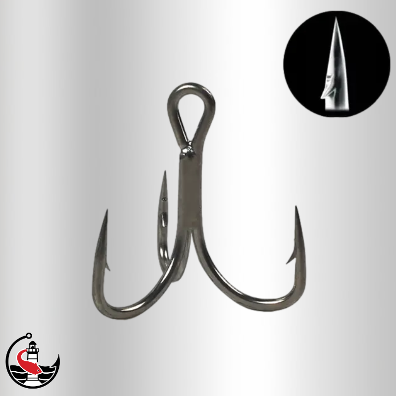 LhL 3x Strong Treble Hooks - LhL3-BC