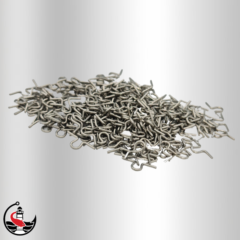 Omega Clips - 1mm Long Leg – Lighthouse Lures