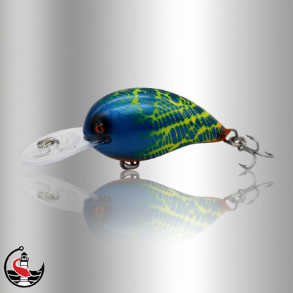 "Micro Stomper 55" 55mm Diving Crankbait - Blue Gremlin