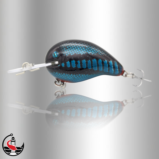 "Micro Stomper 55" 55mm Diving Crankbait - Blue Tune