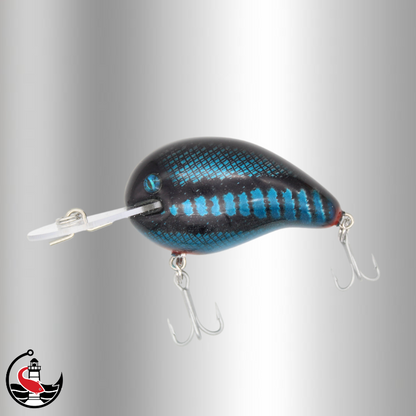 "Micro Stomper 55" 55mm Diving Crankbait - Blue Tune