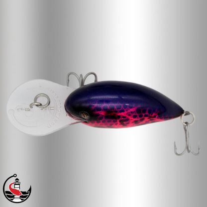 "Micro Stomper 55" 55mm Diving Crankbait - Pink Burst