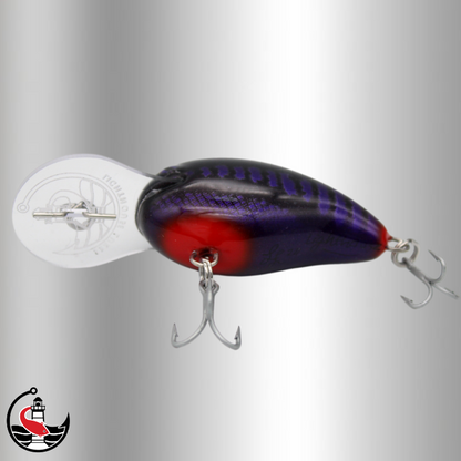 "Micro Stomper 55" 55mm Diving Crankbait - Purple Tune