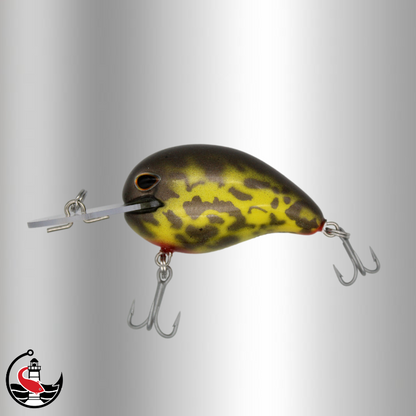 "Micro Stomper 55" 55mm Diving Crankbait - Yellow Devil