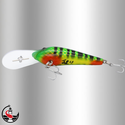 "Scorcher" LS75 75mm Deep Diver - Green Tiger